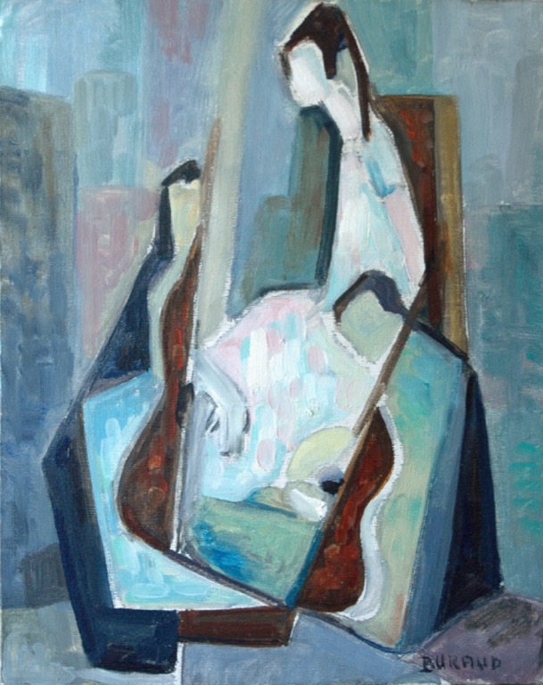 Odile, tableau d’entrée aux Beaux-Arts, 1966