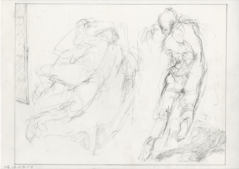 Étude pour « Soft Love in a Loft », 1990
