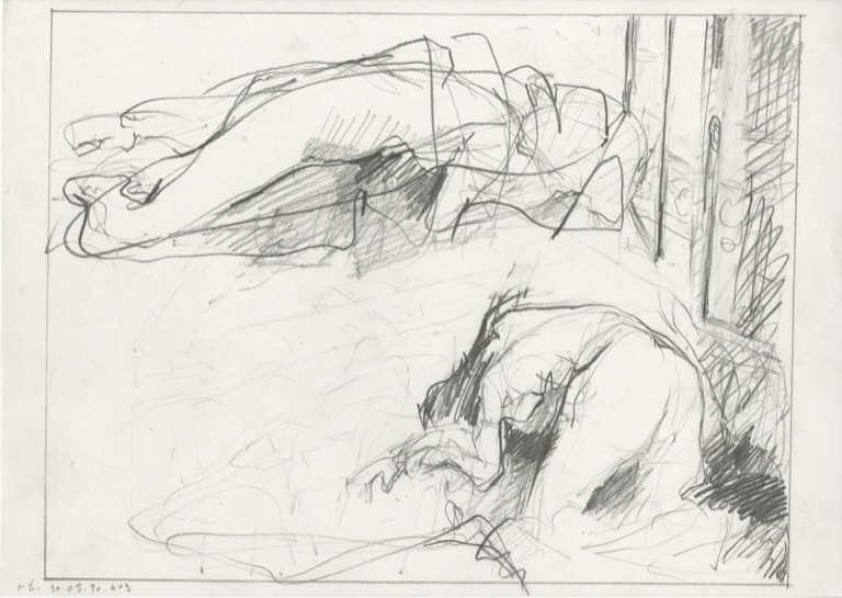 Étude pour « Soft Love in a Loft », 1990