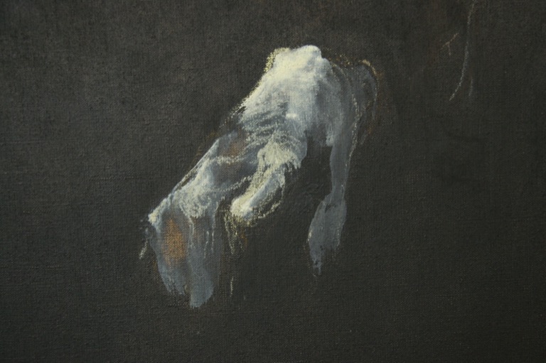 Triptyque noir, détail, 2007