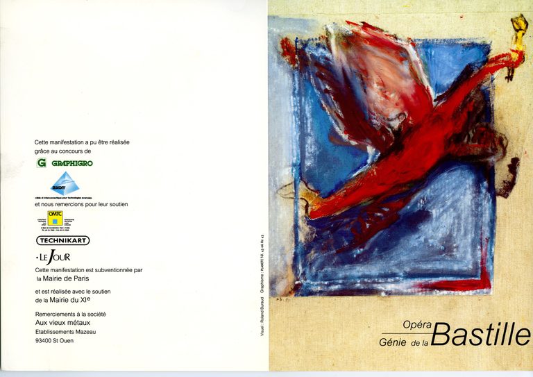 « Diagonale », carton d’invitation, visuel : Roland Buraud