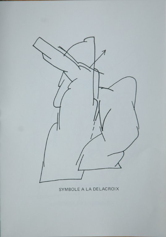 « Symbole à la Delacroix », Peintures symétrales