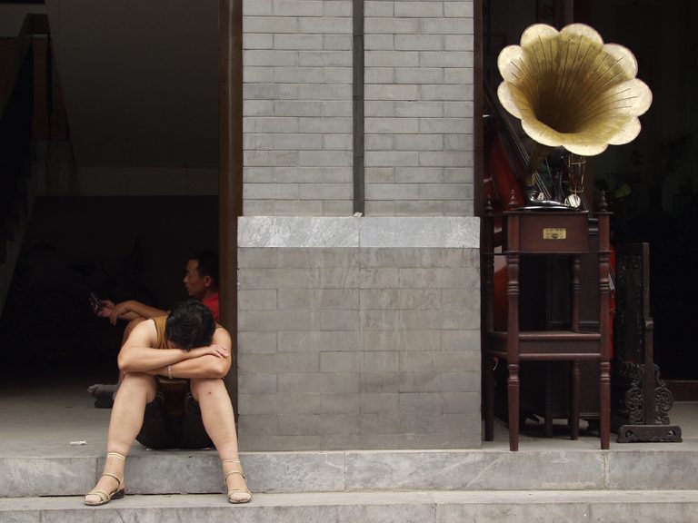 Les dormeurs, photographie, Chine